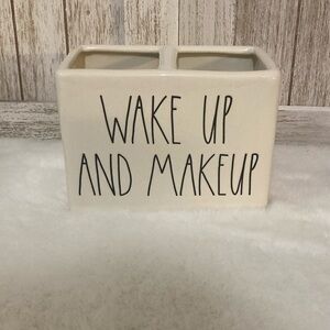 Rae Dunn Wake Up And Makeup Holder